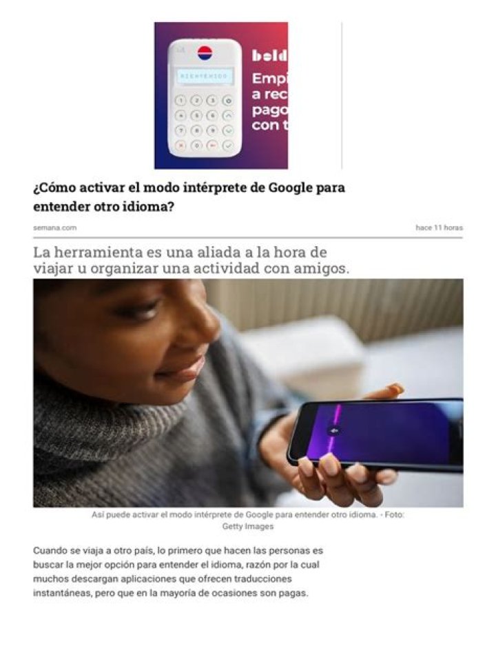 Activate "Interpreter Mode" for Seamless Communication