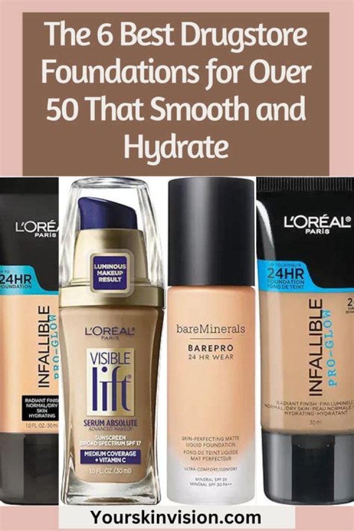 Finding the Perfect Match: Best Drugstore Foundation for Mature Skin