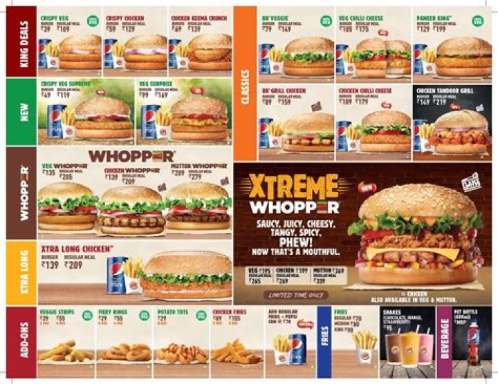 Burger King Menu Near Me: A Complete Guide to Satisfy Your Cravings