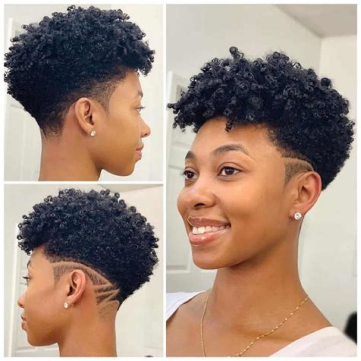 Chic and Stylish Fade Short Natural Haircuts for Black Females 2019