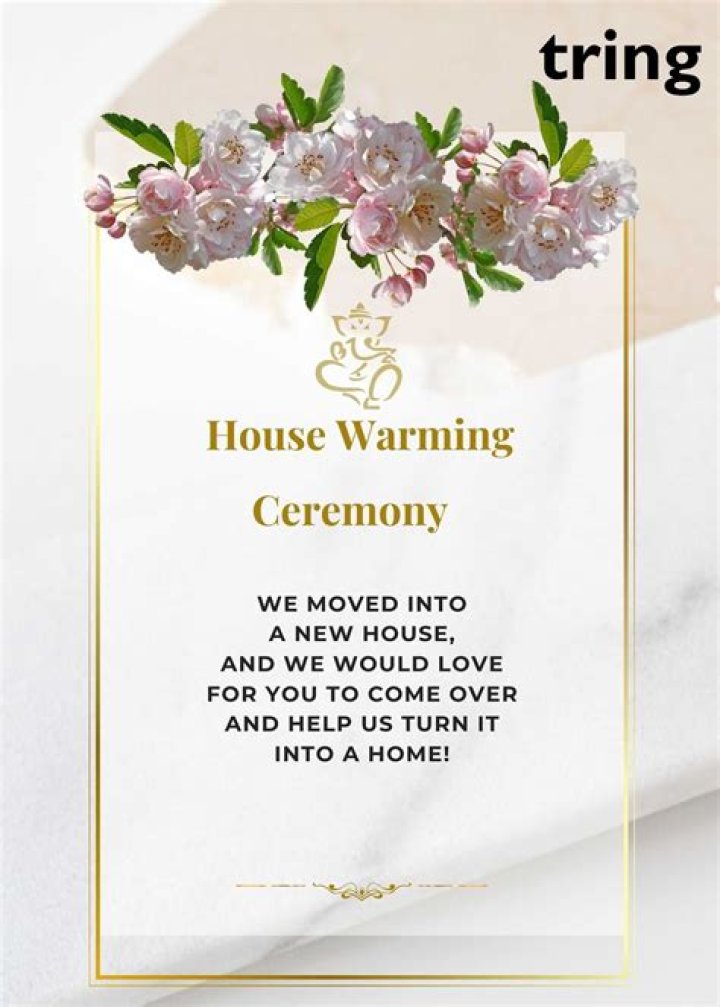 Crafting the Perfect Housewarming Ceremony Invitation Message: A Comprehensive Guide