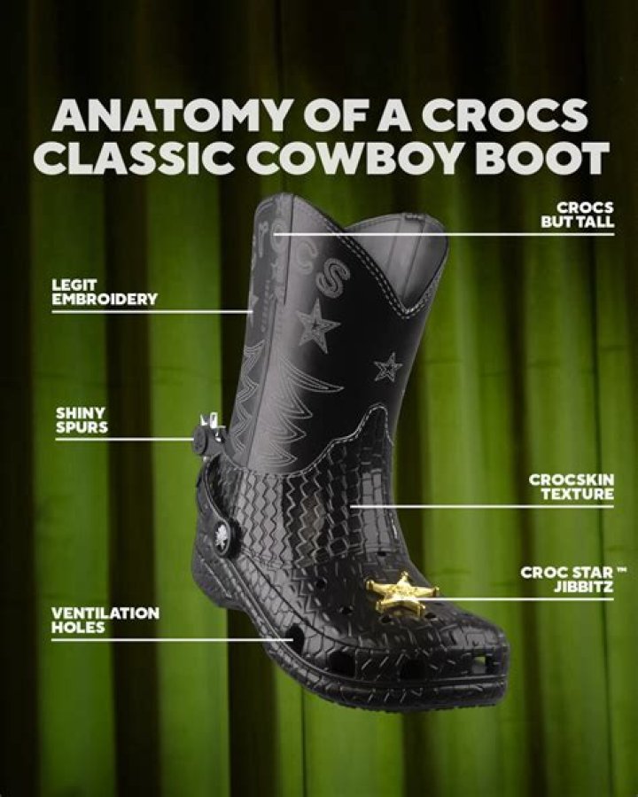 Crocs Classic Cowboy Boots: The Perfect Blend of Comfort and Style
