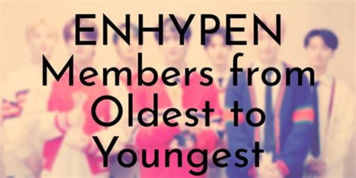 Discover ENHYPEN Members: Youngest to Oldest - Complete Guide