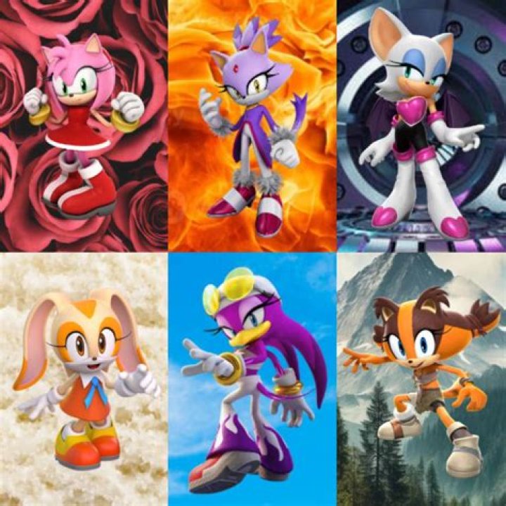 Exploring the Dynamic World of Sonic Characters: Female