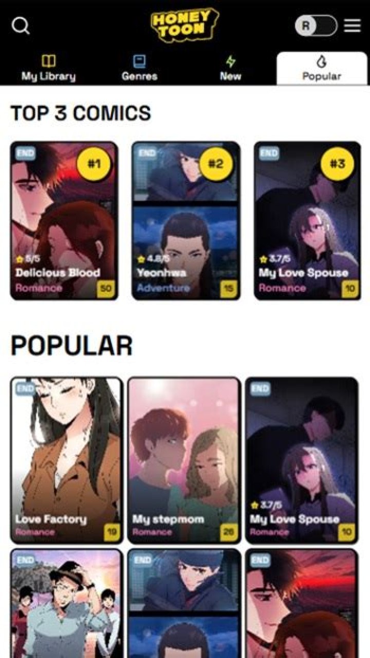 Forbidden Fantasy Honeytoon: Free & Exclusive!