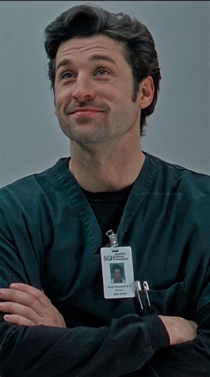 The Scrubs-Wearing Dreamboat: Dr. Derek Shepherd from Grey's Anatomy