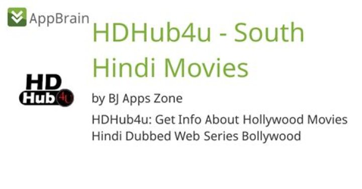 HDHub4U.South: Your Ultimate Destination for High-Quality Movies and TV Shows