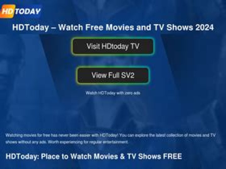 HDTodayTV: Your Ultimate Guide to Streaming Movies and Series