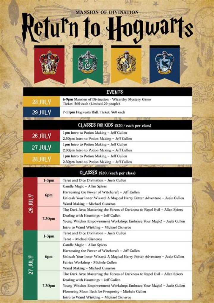 Hermione's 6th Year at Hogwarts: Schedule Revealed!