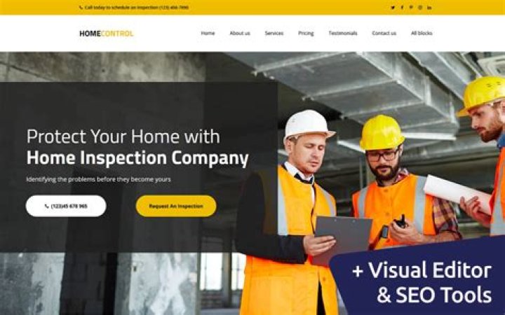 Revolutionize Your Online Presence with Home Inspector Website Templates
