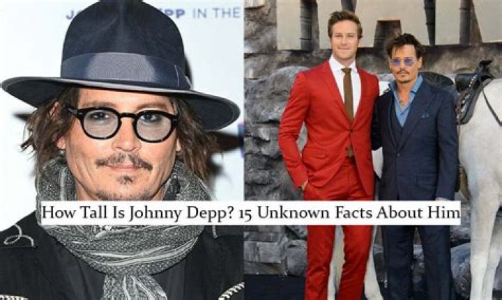 Johnny Depp Height: A Detailed Look