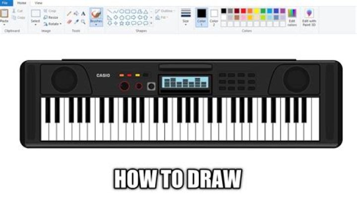 How to Draw a Piano Keyboard Easy: A Step-by-Step Guide for Beginners