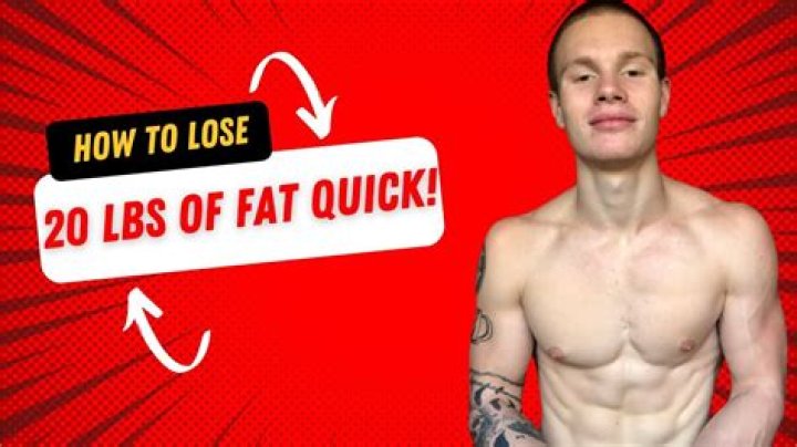 How to Lose 20 lbs of Fat: A Comprehensive Guide to Achieve Your Weight Loss Goals