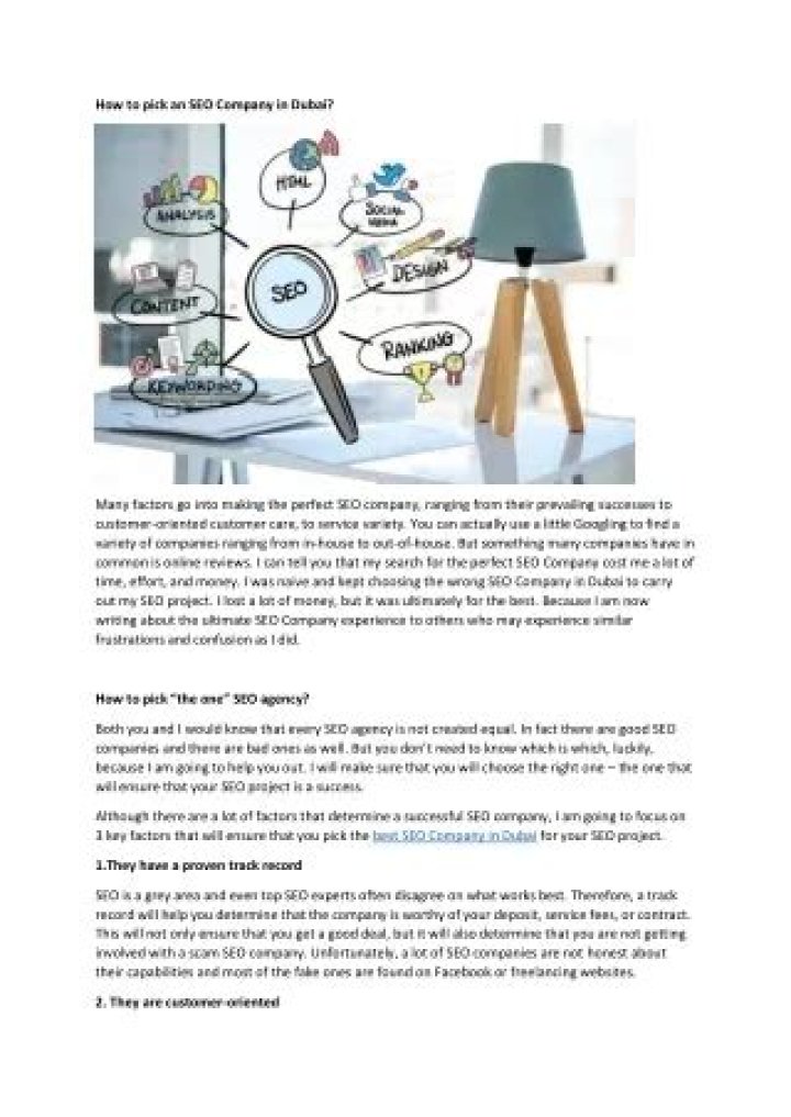 How to Pick an SEO Company: A Comprehensive Guide to Choosing the Right Partner