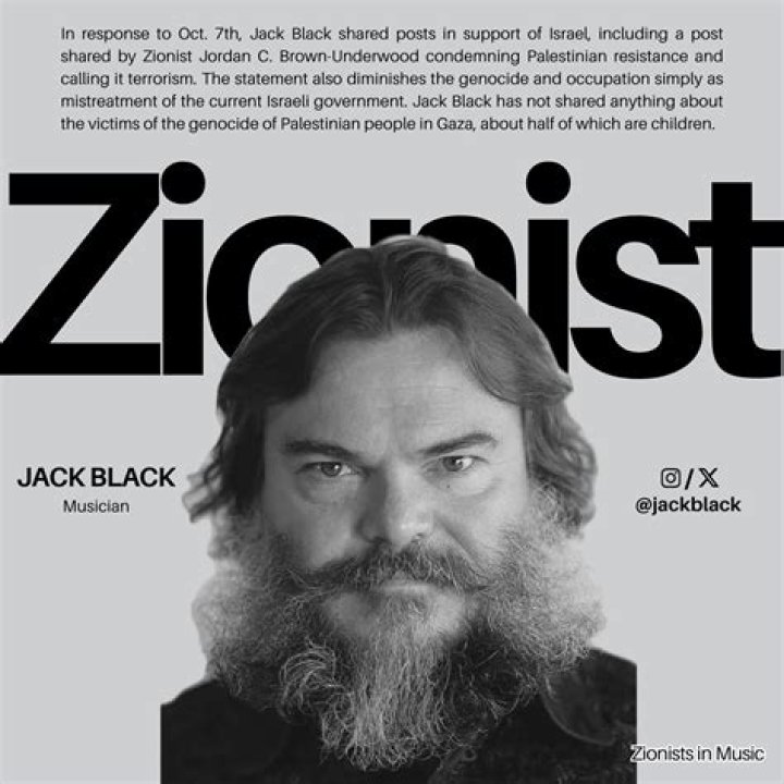 Exploring the Life and Career of Jack Black: A Zionist Perspective?