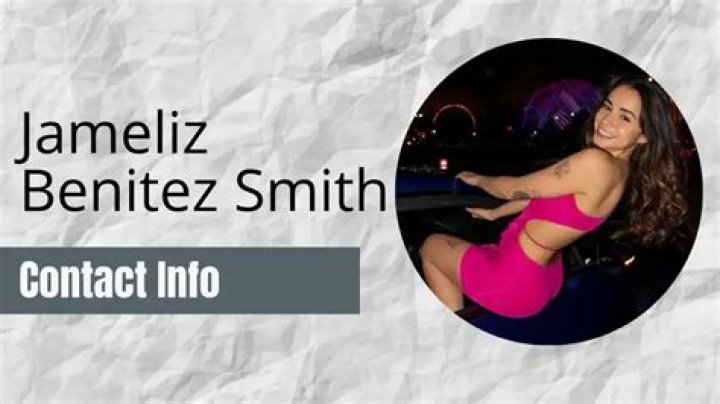 Jameliz Benitez Smith Job: Exploring the Career and Achievements