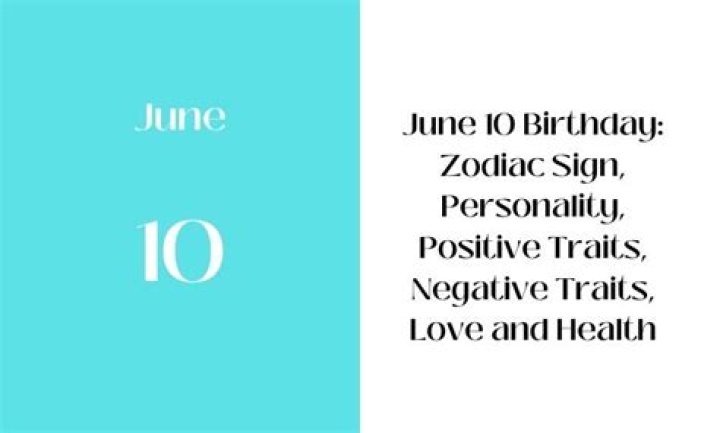 June 10 Birthday Zodiac: Understanding the Traits, Personality, and Compatibility of Gemini