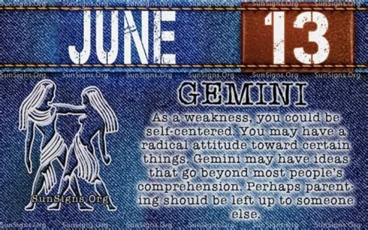June 13 Zodiac Sign & Personality Traits