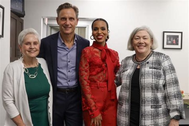 Kerry Washington and the Enigmatic Presence of Her Husband: A Photographic Journey