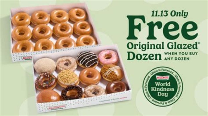 Krispy Kreme Donuts Kindness Day: A Sweet Celebration of Generosity