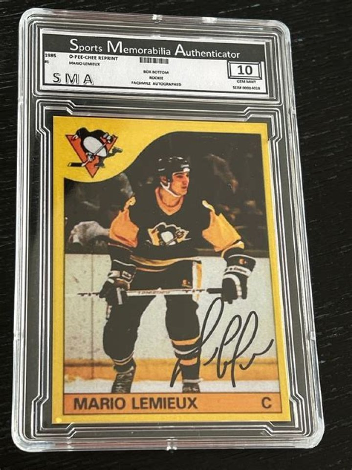 Exploring the Legacy of the Mario Lemieux Autographed Stick