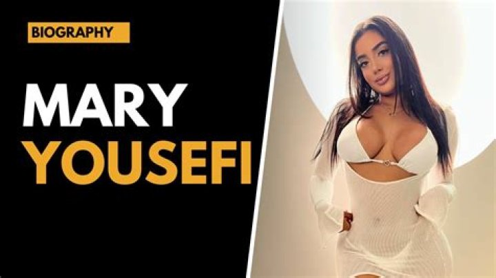 Mary Yosefi: A Rising Star in the World of Acting and Entertainment