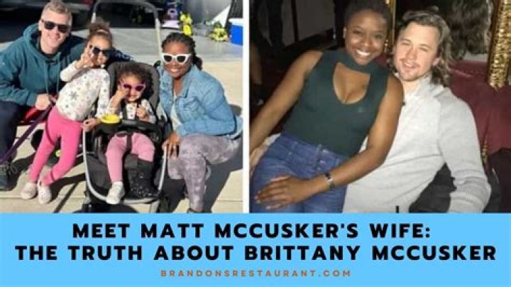 Matt McCusker's Wife: A Comprehensive Look into Her Life and Influence