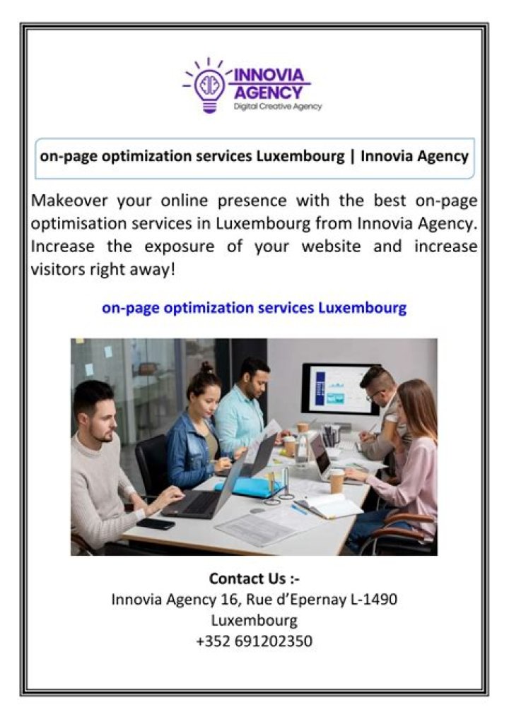 Comprehensive Guide to On Page Optimisation Services