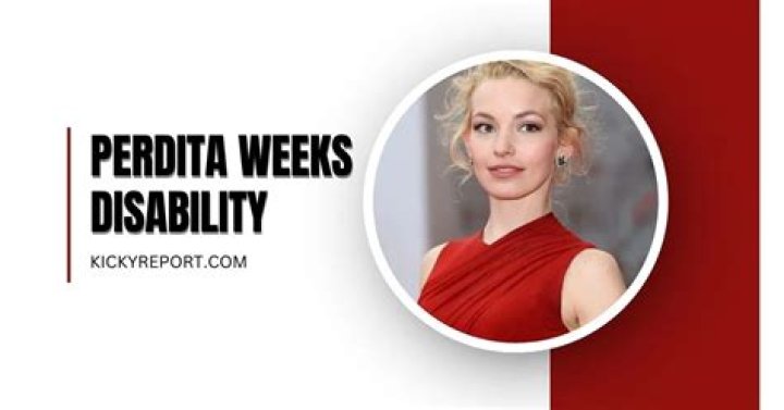 Understanding Perdita Weeks Disability: Challenges, Achievements, and Insights