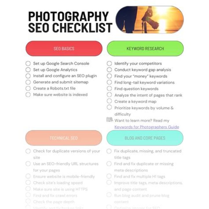 Mastering Photography SEO: A Comprehensive Guide to Boost Your Online Presence
