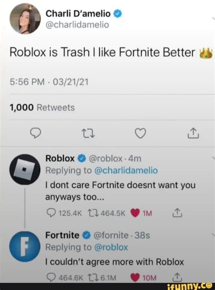 Why I Believe Roblox is Trash and Fortnite Reigns Supreme