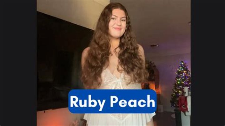 Ruby Peach XXX: A Comprehensive Guide to Her Career and Impact
