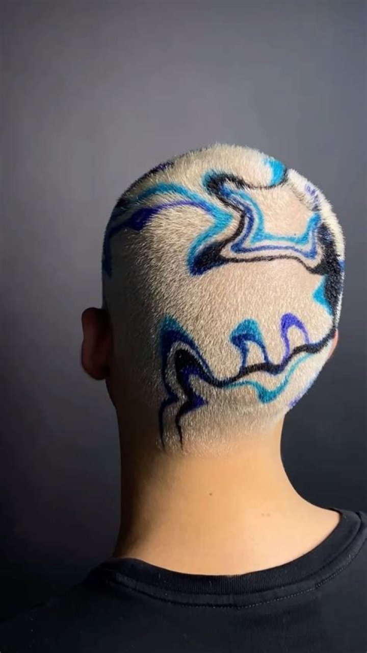 Shaved Head with Design: A Bold Fashion Statement for the Modern Era