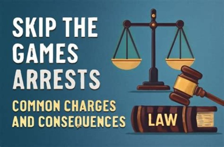 Skip the Games Arrests: Understanding the Implications and Legal Landscape