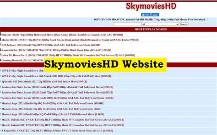 Discover the World of Skymovies.in: Your Ultimate Destination for Entertainment