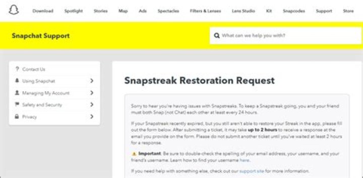 How to Successfully Submit a Snapstreak Restoration Request: A Complete Guide