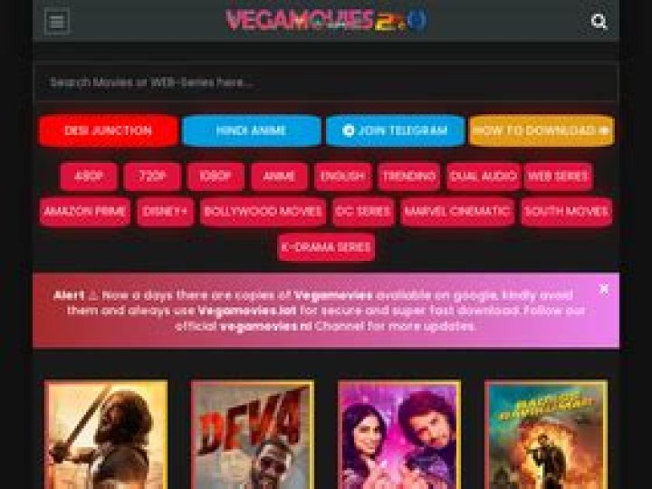 Vegamovie.com: Your Ultimate Destination for High-Quality Movies