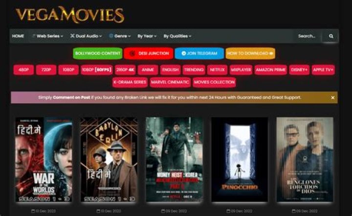 Vegamovies.day: Your Ultimate Destination for Streaming Movies Online
