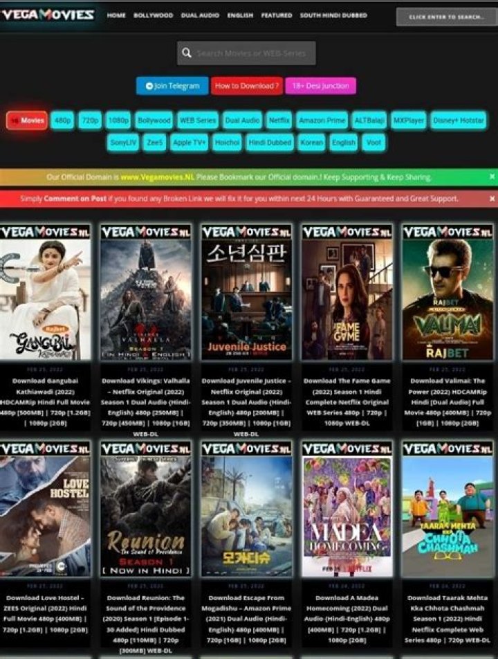 Vegamoviesnl com: Your Ultimate Guide to Streaming Movies Online