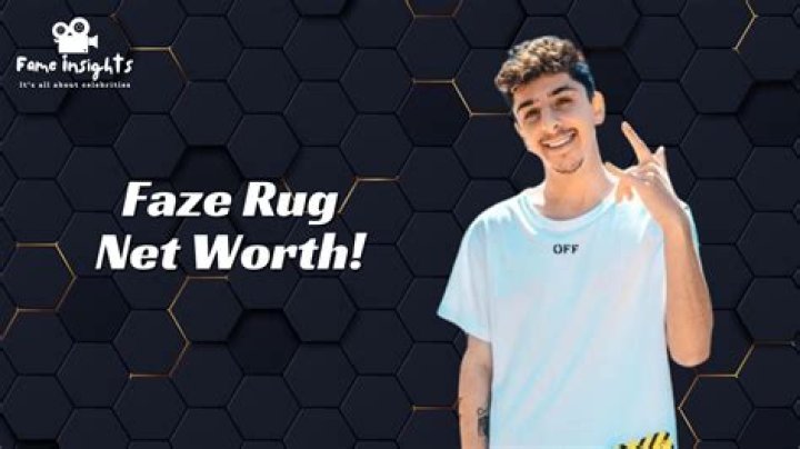 What Is the Net Worth of FaZe Rug? A Deep Dive into His Wealth and Success