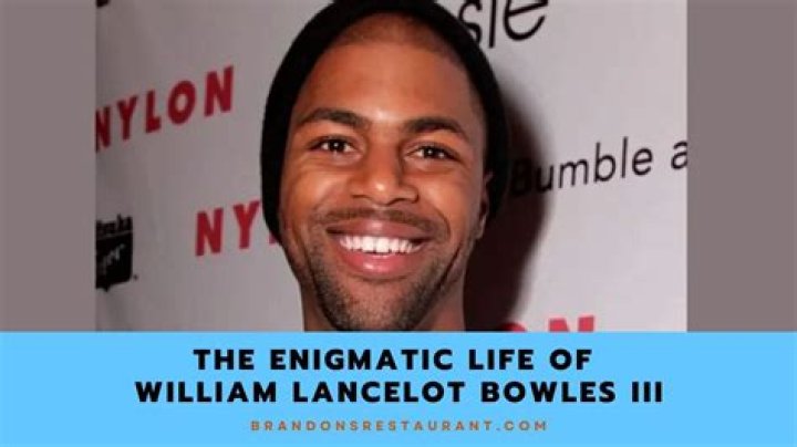 Unraveling the Wealth: William Lancelot Bowles III Net Worth